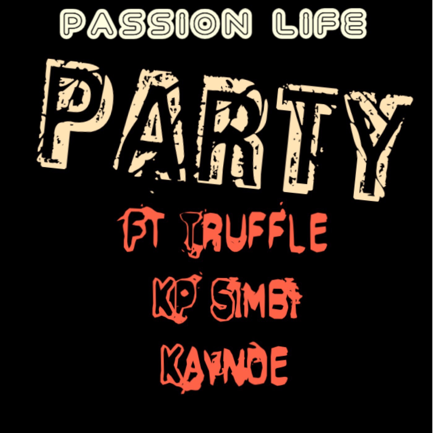 kaynoe ft tRuffle x KP simbi Party with Lyrics